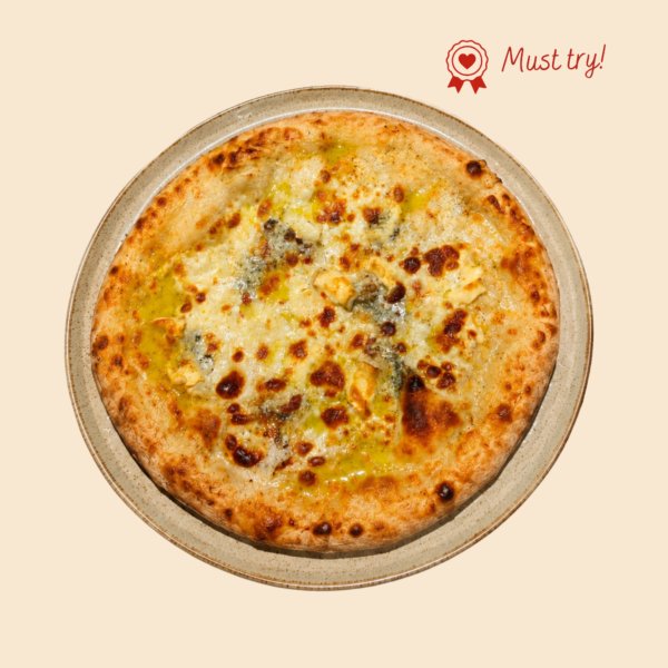 Four-Cheese Delight Pizza – Pizza 4 loại Phô Mai